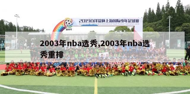 2003年nba选秀,2003年nba选秀重排